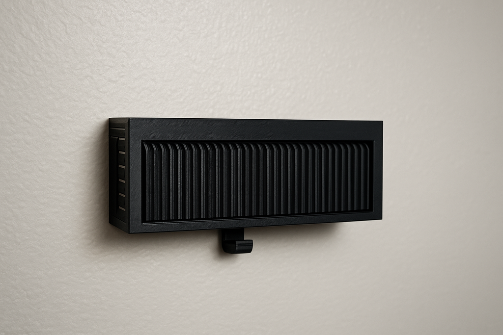 1:64 Black Garage Key Holder