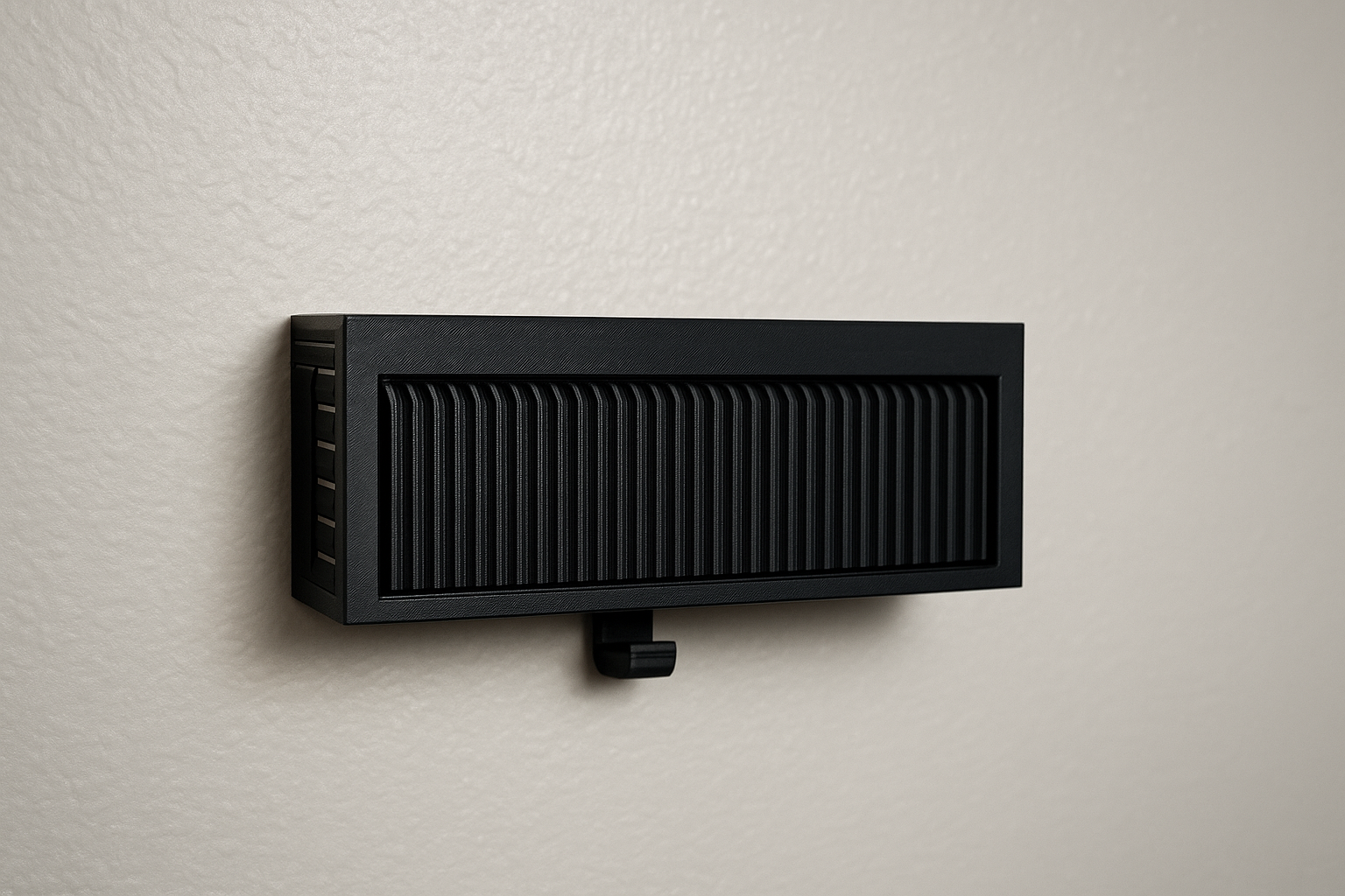 1:64 Black Garage Key Holder