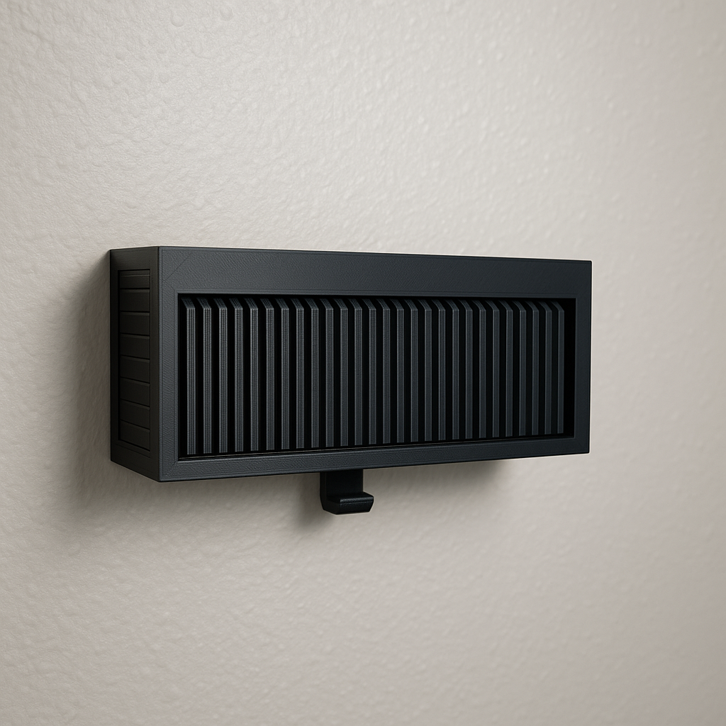 Black Garage Key Holder